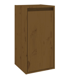 Armoire murale Marron miel 30x30x60 cm Bois de pin massif