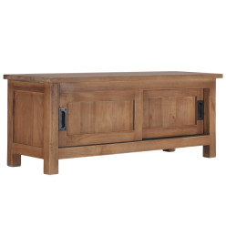 Meuble TV 90x30x35 cm Bois de teck massif