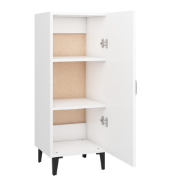 Buffet Blanc 34,5x34x90 cm Bois d'ingénierie