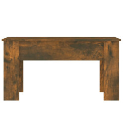 Table basse Chêne fumé 101x49x52 cm Bois d'ingénierie