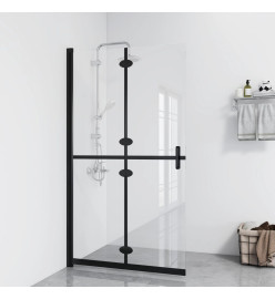 Paroi de douche pliable Verre ESG transparent 120x190 cm