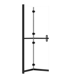 Paroi de douche pliable Verre ESG transparent 120x190 cm