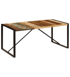 Table de salle à manger 180x90x75 cm Bois de récupération