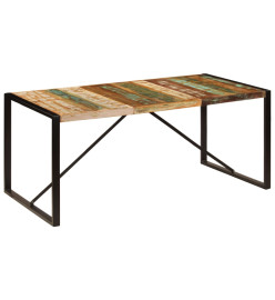 Table de salle à manger 180x90x75 cm Bois de récupération