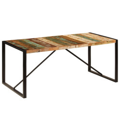 Table de salle à manger 180x90x75 cm Bois de récupération