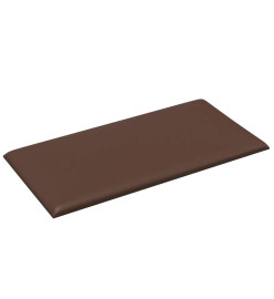 Panneaux muraux 12 pcs Marron 60x30 cm Similicuir 2,16 m²