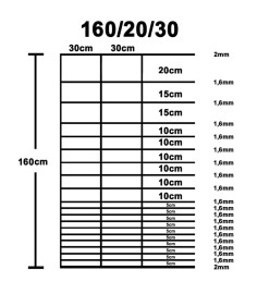 Clôture de jardin Acier galvanisé 50x1,6 m Argenté