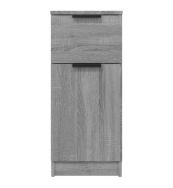 Buffet Sonoma gris 30x30x70 cm Bois d'ingénierie