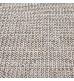 Tapis Sisal naturel 66x200 cm Sableux