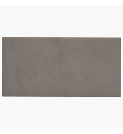 Panneaux muraux 12 pcs Gris clair 60x30 cm Velours 2,16 m²