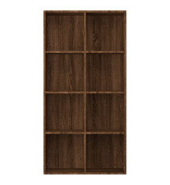 Bibliothèque/Buffet Chêne marron 66x30x130 cm Bois d'ingénierie