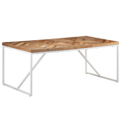 Table à dîner 180x90x76 cm Bois massif d'acacia et de manguier