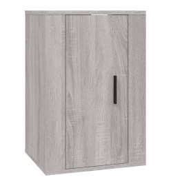 Ensemble de meubles TV 3 pcs Sonoma gris Bois d'ingénierie