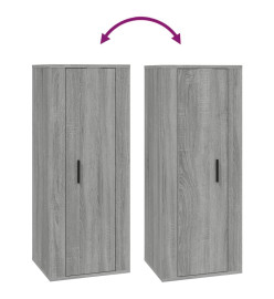 Ensemble de meubles TV 5 pcs Sonoma gris Bois d'ingénierie