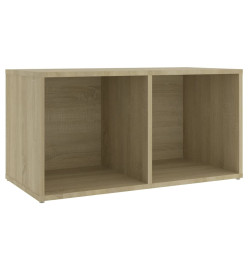 Meuble TV Chêne sonoma 72x35x36,5 cm Aggloméré