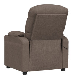 Fauteuil de massage Taupe Tissu