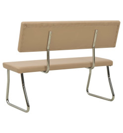 Banc 110 cm Cappuccino Similicuir