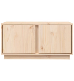 Meuble TV 80x35x40,5 cm Bois de pin massif