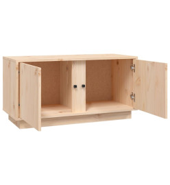 Meuble TV 80x35x40,5 cm Bois de pin massif