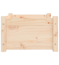 Lit pour chien 55,5x45,5x28 cm Bois massif de pin