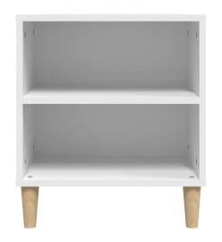 Meuble TV Blanc 102x44,5x50 cm Bois d'ingénierie