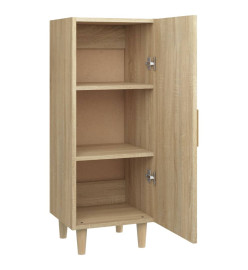 Buffet Chêne sonoma 34,5x34x90 cm Bois d'ingénierie