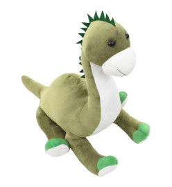 Dinosaure brontosaure en peluche Vert