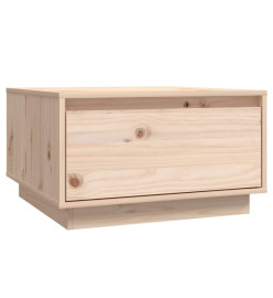 Table basse 55x56x32 cm Bois massif de pin