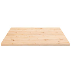 Dessus de table 70x70x2,5 cm bois de pin massif