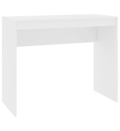 Bureau Blanc 90x40x72 cm Bois d'ingénierie