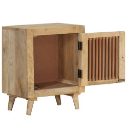 Table de chevet 40x30x50 cm Bois de manguier massif