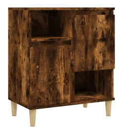 Buffet Chêne fumé 60x35x70 cm Bois d'ingénierie