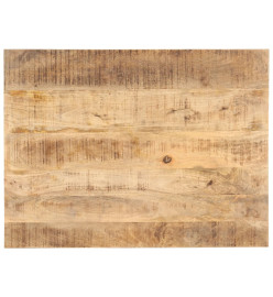 Dessus de table Bois de manguier solide 25-27 mm 90x70 cm