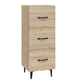 Buffet Chêne sonoma 34,5x34x90 cm Bois d'ingénierie