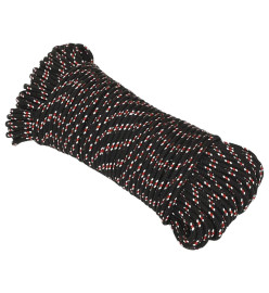 Corde de bateau Noir 5 mm 25 m Polypropylène