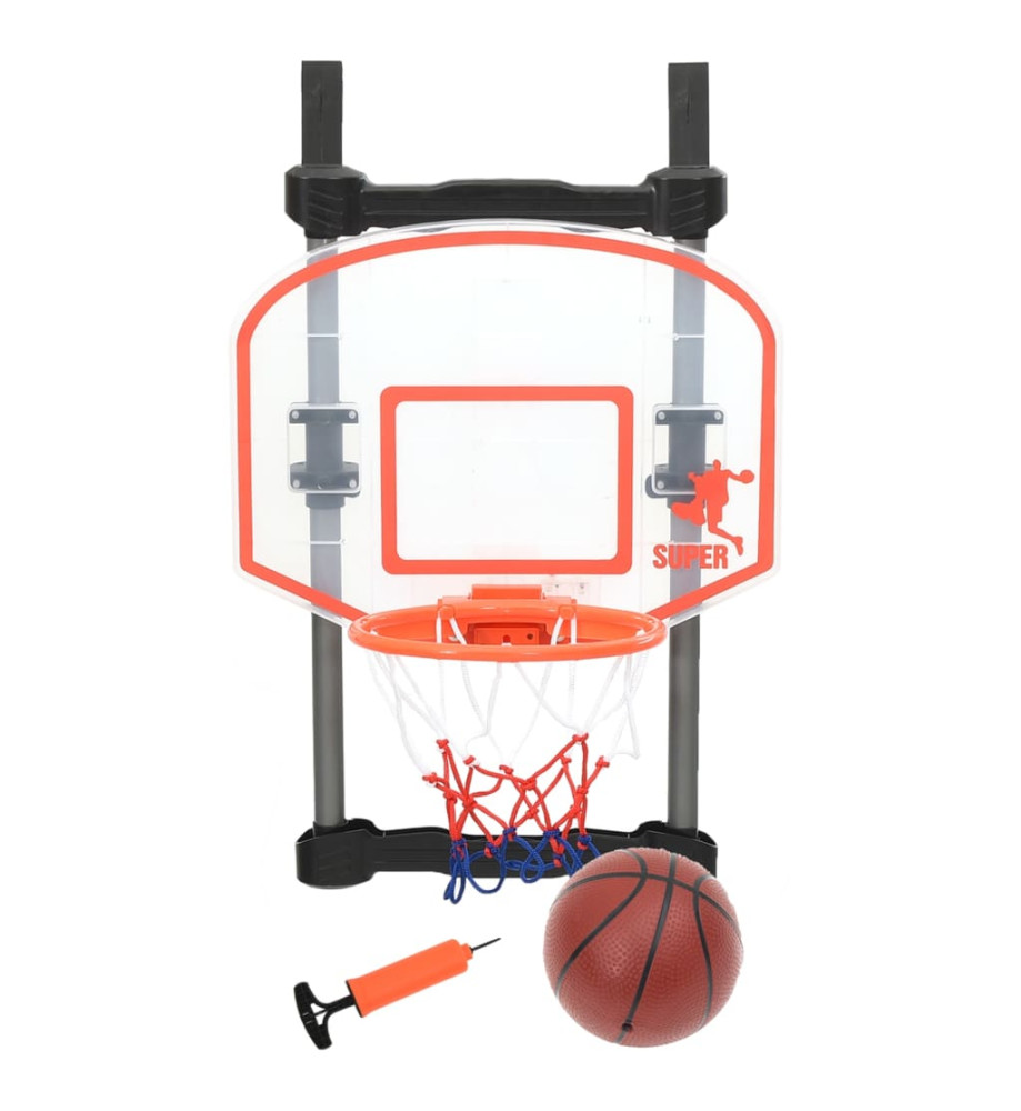 Ensemble de basket réglable de porte pour enfants