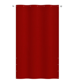 Écran de balcon Rouge 140x240 cm Tissu Oxford