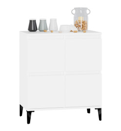 Buffet Blanc 60x35x70 cm Bois d'ingénierie