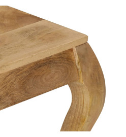 Table d'appoint 45x45x40 cm Bois de manguier massif