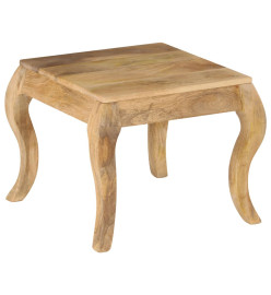 Table d'appoint 45x45x40 cm Bois de manguier massif