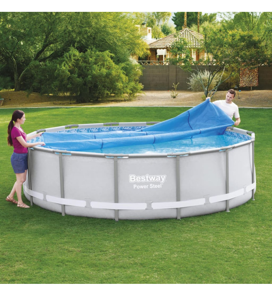 Bestway Couverture solaire de piscine Flowclear 427 cm