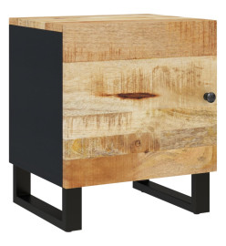 Table de chevet 40x33x46 cm Bois de manguier solide