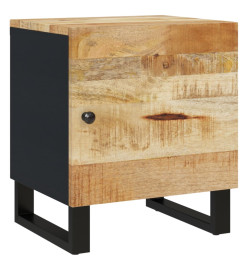 Table de chevet 40x33x46 cm Bois de manguier solide