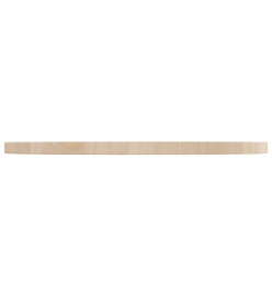 Dessus de table Ø60x2,5 cm Bois de pin massif