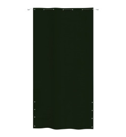 Écran de balcon Vert foncé 140x240 cm Tissu Oxford