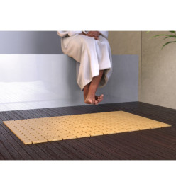 EISL Tapis de salle de bain Bambou 50x70 cm