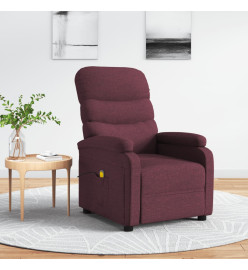 Fauteuil de massage Violet Tissu