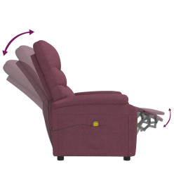 Fauteuil de massage Violet Tissu