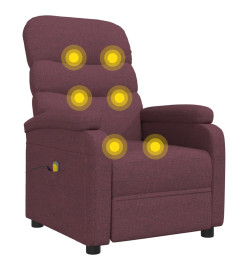 Fauteuil de massage Violet Tissu