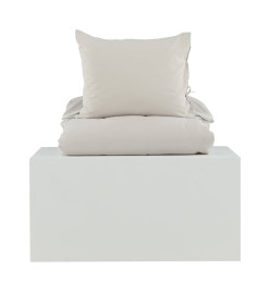 Venture Home Ensemble de lit Jenna 200x150 cm Coton Sable